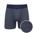 The Cheek Streak | White Stripe Ball Hammock® Pouch Underwear - Shinesty