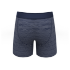 The Cheek Streak | White Stripe Ball Hammock® Pouch Underwear - Shinesty