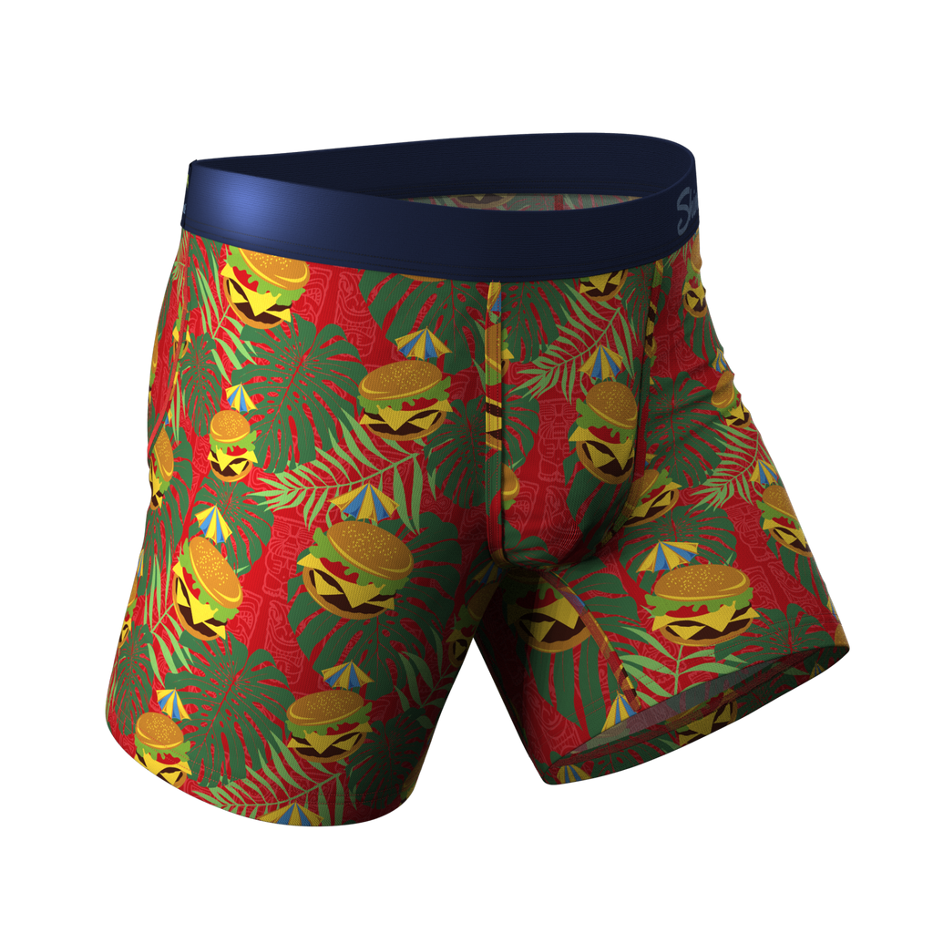 The Cheeseburger In Paradise | Margaritaville® Ball Hammock® Pouch Underwear - Shinesty