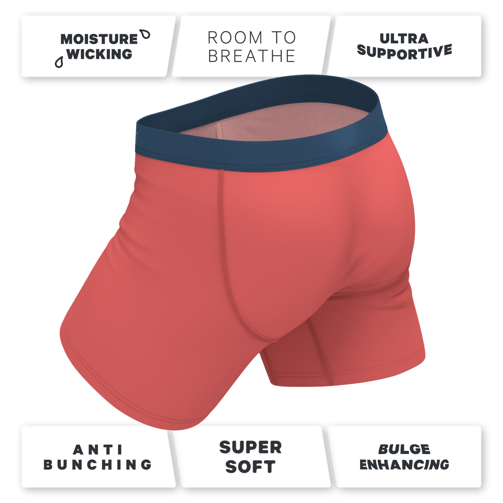 The Cherry Tomato | Coral Red Ball Hammock® Pouch Underwear - Shinesty