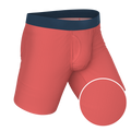 The Cherry Tomato | Coral Red Ball Hammock® Boxer - Long Leg - Shinesty