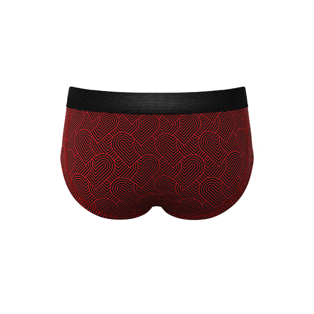 The Cherub | Geometric Hearts Ball Hammock® Pouch Underwear Briefs - Shinesty