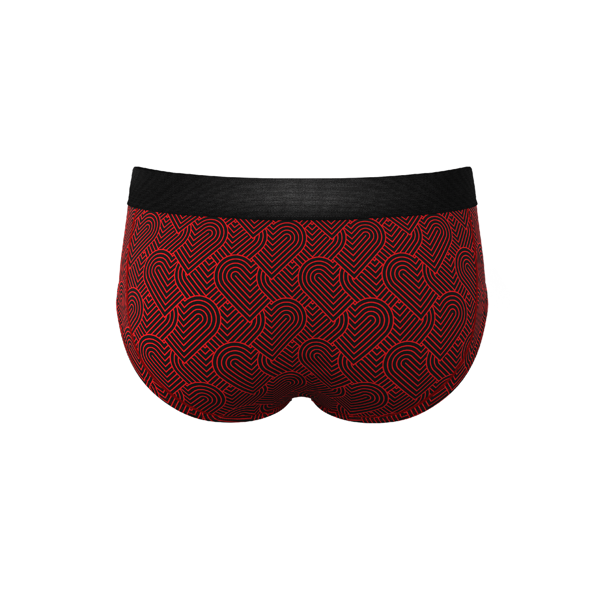 The Cherub | Geometric Hearts Ball Hammock® Pouch Underwear Briefs - Shinesty
