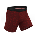 The Cherub | Geometric Hearts Ball Hammock® Pouch Underwear - Shinesty