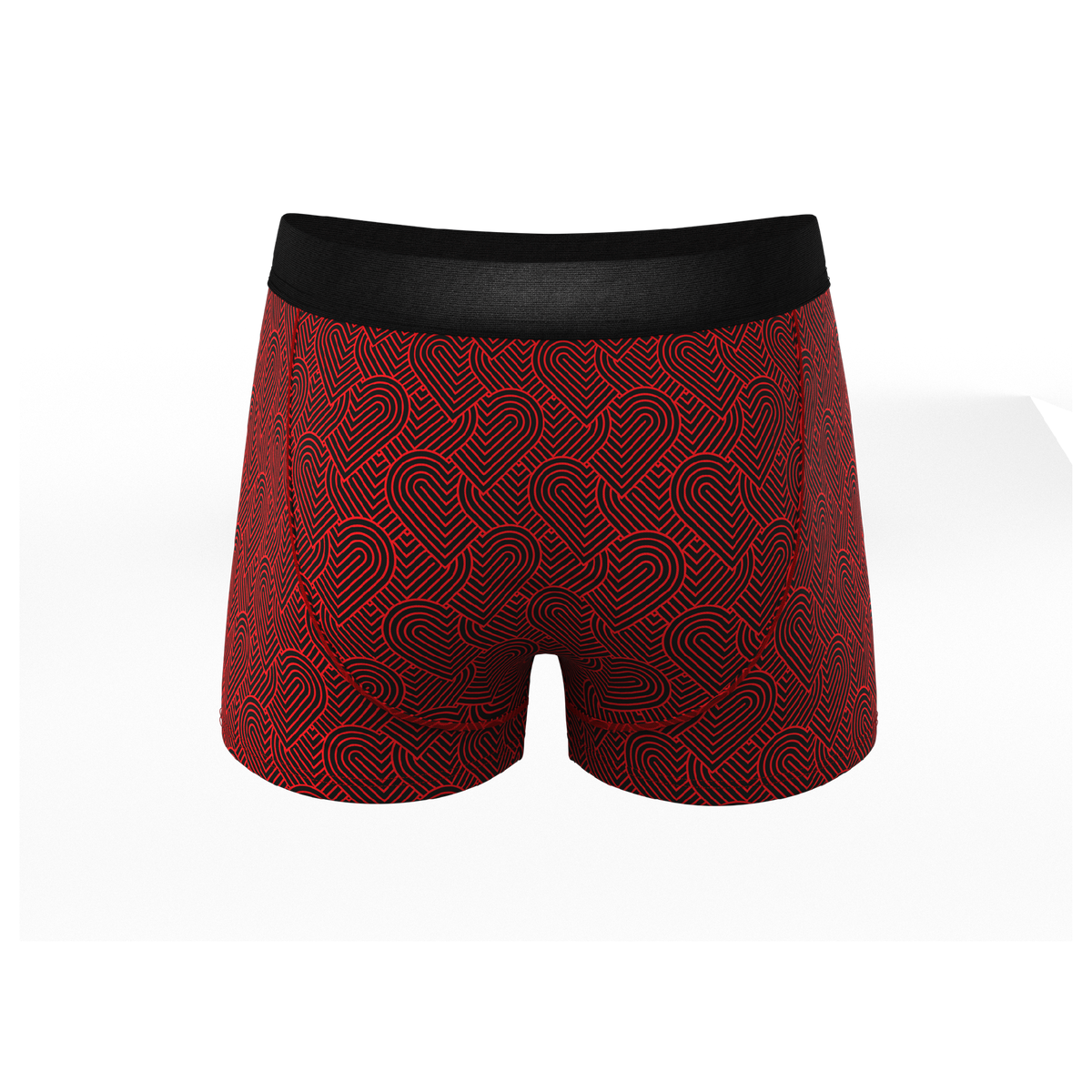 The Cherub | Geometric Hearts Ball Hammock® Pouch Trunks Underwear - Shinesty