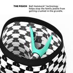 The Chest Mate | Checkered Ball Hammock® Boxer - Long Leg - Shinesty