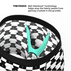 The Chest Mate | Checkered Ball Hammock® Pouch Underwear - Shinesty