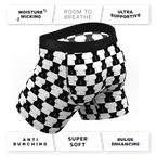 The Chest Mate | Checkered Ball Hammock® Pouch Underwear - Shinesty