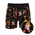 The Chicken Strips | Dancing Chickens Ball Hammock® Pouch Underwear With Fly - Shinesty