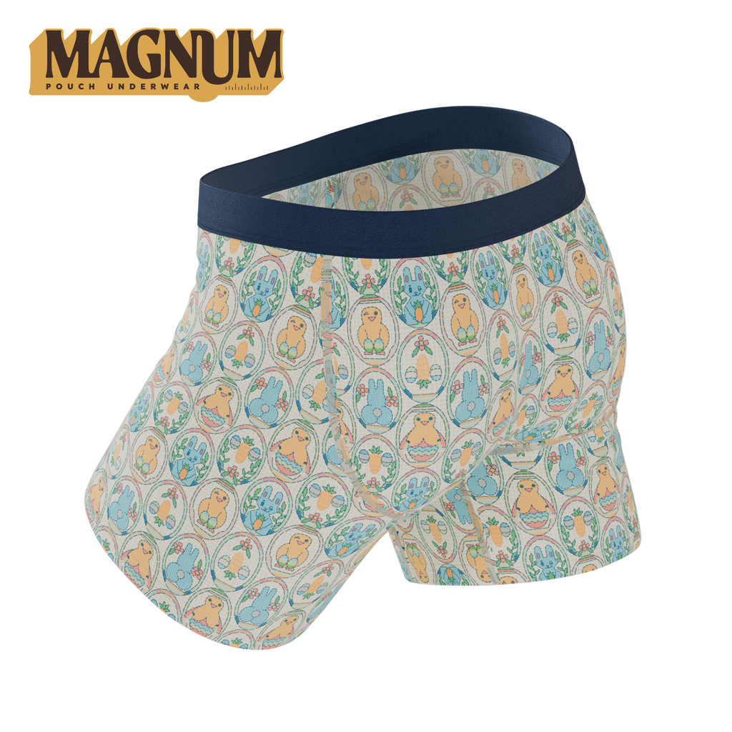 The Chicks Dig It | Pastel Easter Ball Hammock® Magnum Big Pouch Underwear - Shinesty