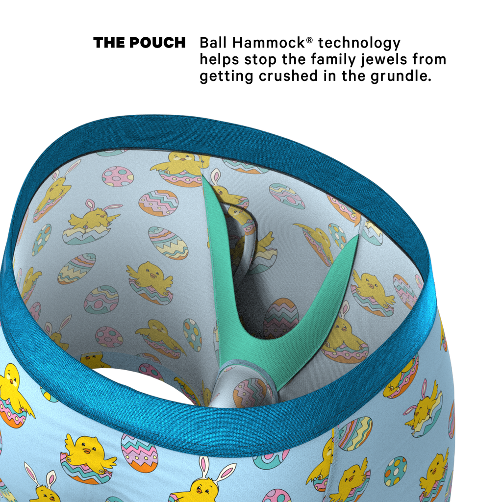 The Chicks Gone Wild | Easter Chicks Ball Hammock® Pouch Underwear With Fly - Shinesty