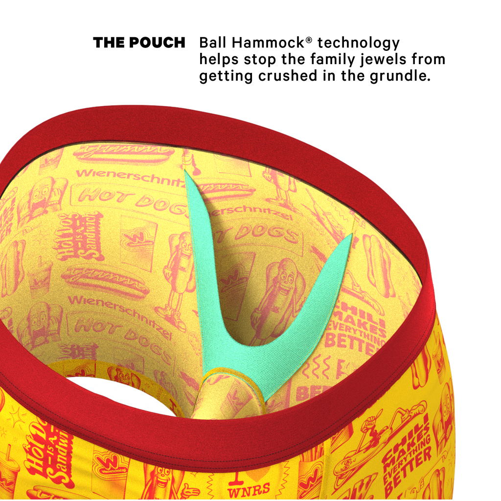 The Chili Dog | Shinesty x Wienerschnitzel Ball Hammock® Pouch Underwear - Shinesty