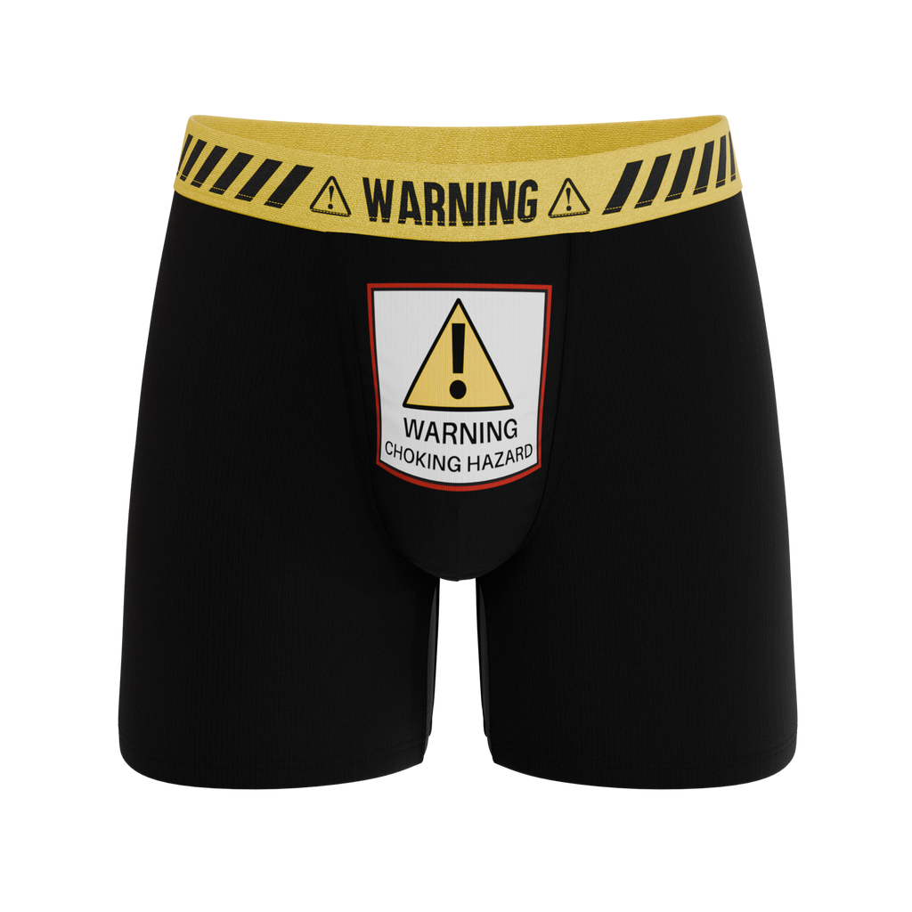 The Choking Hazard | Caution Sign Ball Hammock® Pouch Underwear - Shinesty
