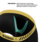 The Choking Hazard | Caution Sign Ball Hammock® Pouch Underwear - Shinesty