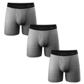 The Christian Grey | Ball Hammock® Pouch Underwear With Fly 3 Pack - Shinesty