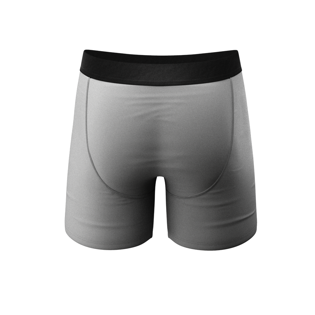 The Christian Grey | Ball Hammock® Pouch Underwear With Fly 3 Pack - Shinesty