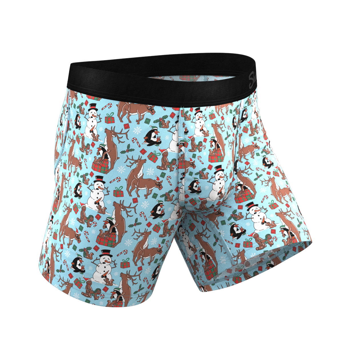 The Christmas Key Party | Christmas Characters Ball Hammock® Pouch Underwear - Shinesty