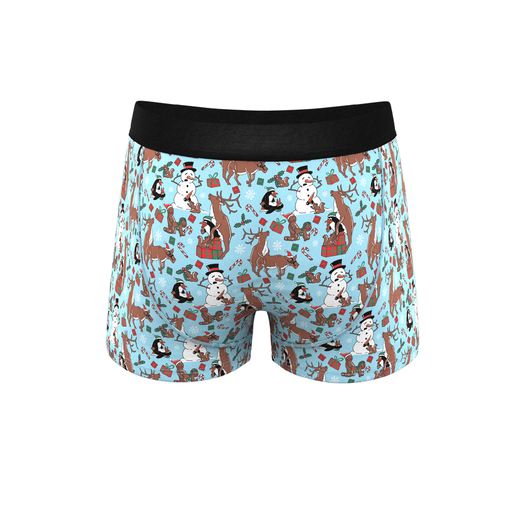 The Christmas Key Party | Christmas Characters Ball Hammock® Pouch Trunks Underwear - Shinesty