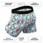 The Christmas Key Party | Christmas Characters Ball Hammock® Pouch Underwear With Fly - Shinesty