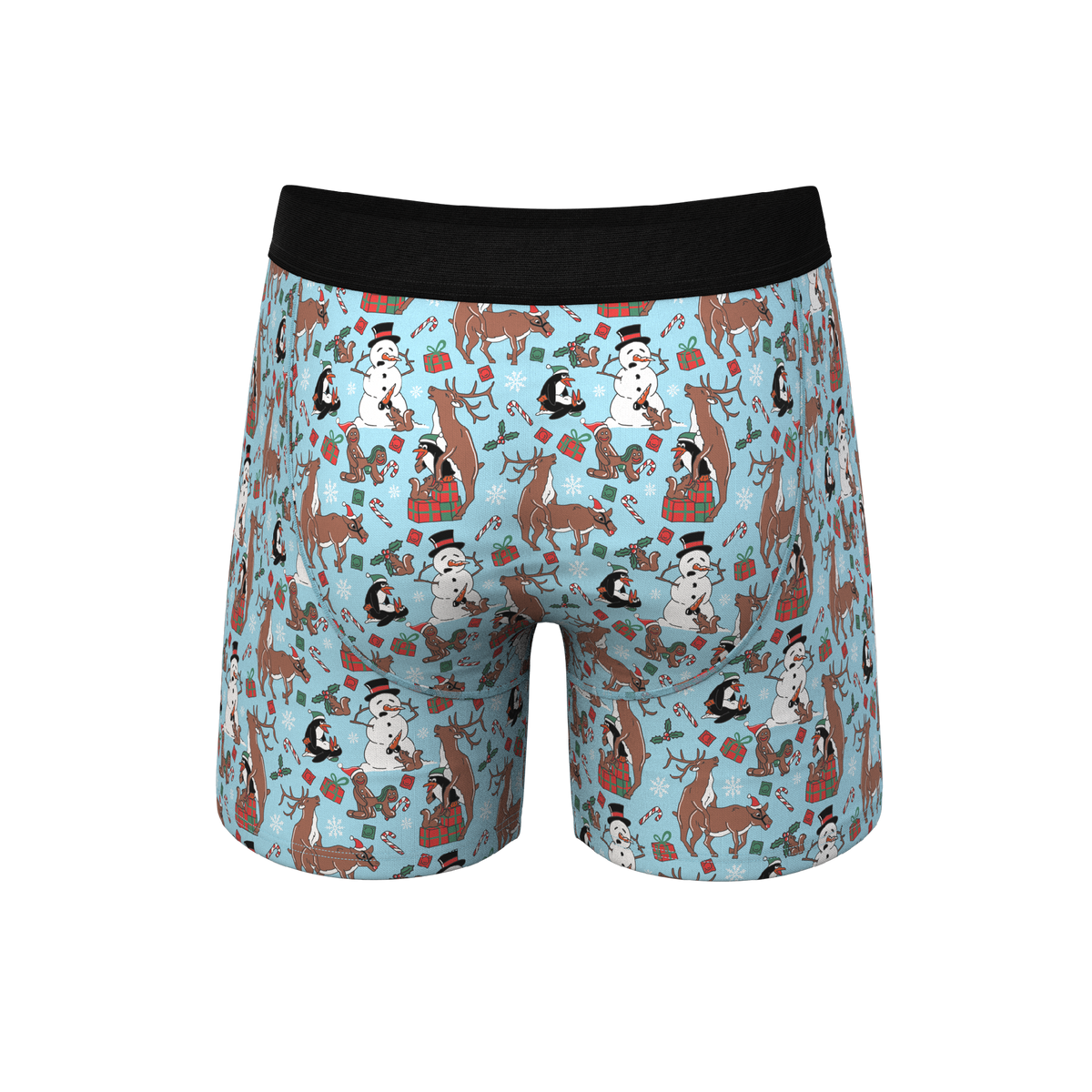 The Christmas Key Party | Christmas Characters Ball Hammock® Pouch Underwear With Fly - Shinesty