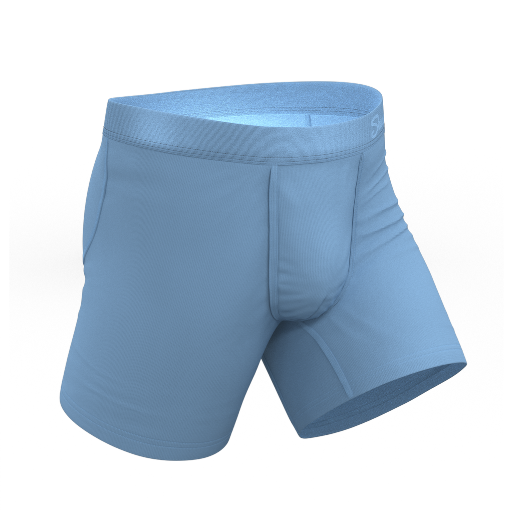 The Clear Skies | Light Blue Tonal Ball Hammock® Pouch Underwear - Shinesty