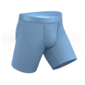 The Clear Skies | Light Blue Tonal Ball Hammock® Boxer - Long Leg - Shinesty