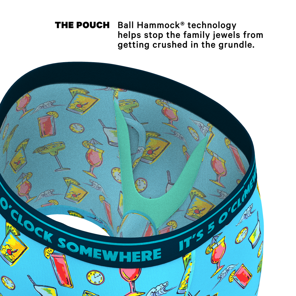 The Cocktail Hour | Shinesty x Margaritaville® Ball Hammock® Pouch Underwear With Fly - Shinesty
