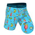 The Cocktail Hour | Shinesty x Margaritaville® Ball Hammock® Boxer - Long Leg - Shinesty