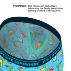 The Cocktail Hour | Shinesty x Margaritaville® Ball Hammock® Boxer - Long Leg - Shinesty