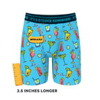 The Cocktail Hour | Shinesty x Margaritaville® Ball Hammock® Boxer - Long Leg - Shinesty