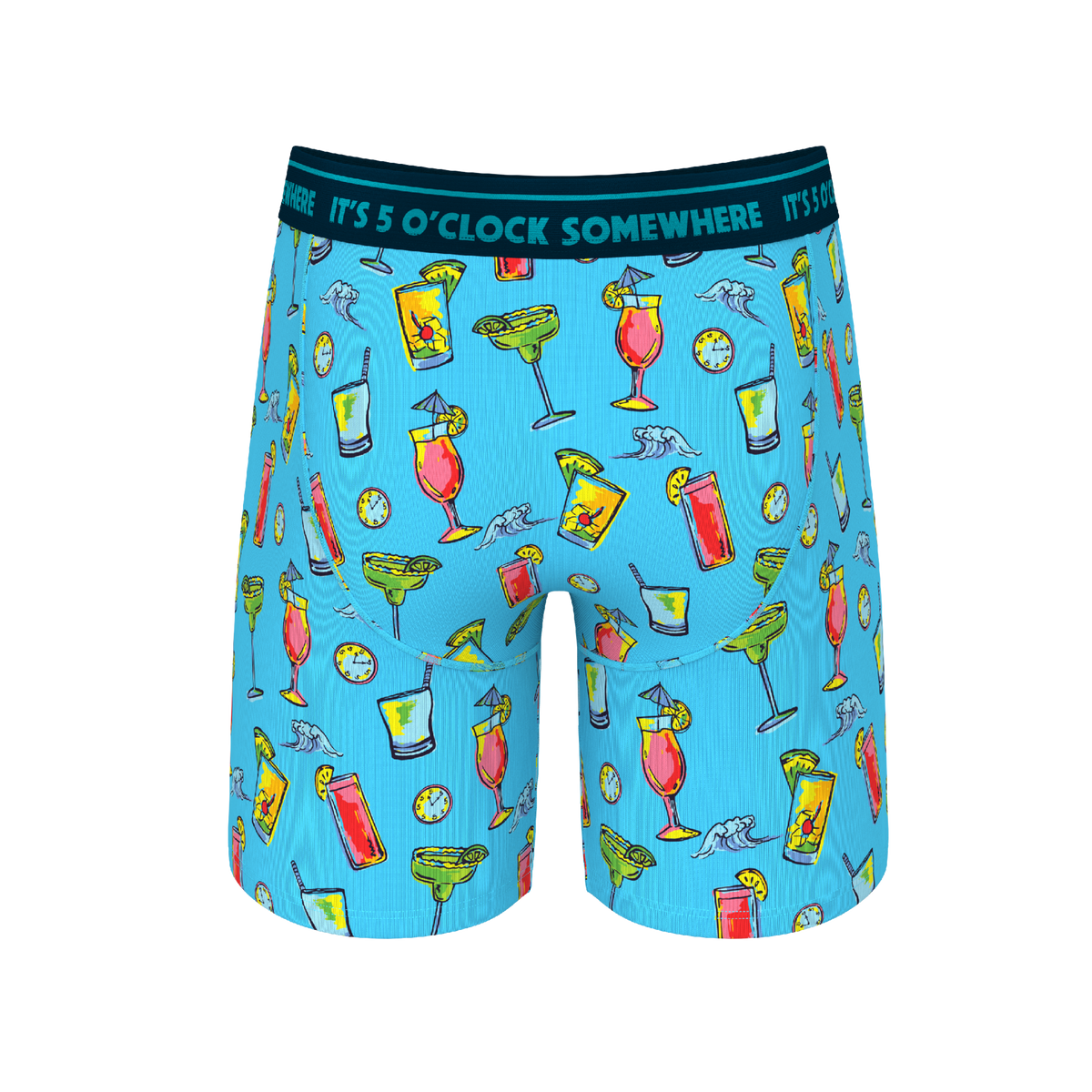 The Cocktail Hour | Shinesty x Margaritaville® Ball Hammock® Boxer - Long Leg - Shinesty