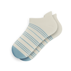 The College Ruled | Stripe Heel Hammock™ Ankle Socks - Shinesty
