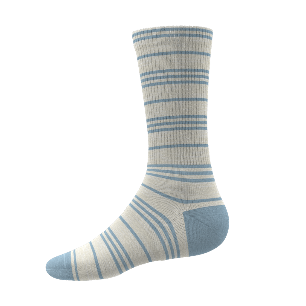 The College Ruled | Stripe Heel Hammock™ Crew Socks - Shinesty