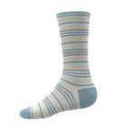 The College Ruled | Stripe Heel Hammock™ Crew Socks - Shinesty