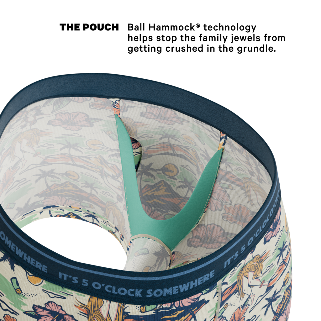 The Come Monday | Shinesty x Margaritaville® Ball Hammock® Pouch Trunks Underwear - Shinesty