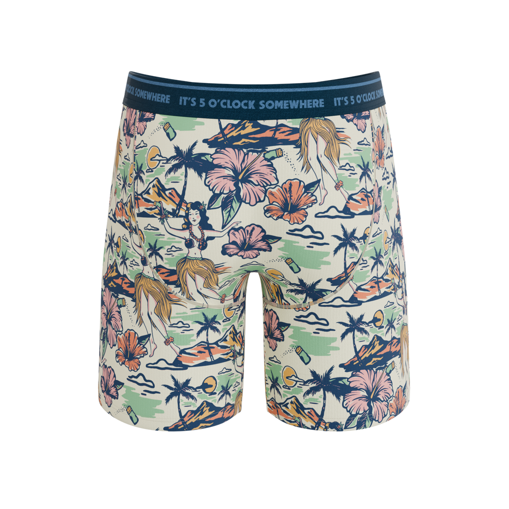 The Come Monday | Shinesty x Margaritaville® Ball Hammock® Boxer - Long Leg - Shinesty