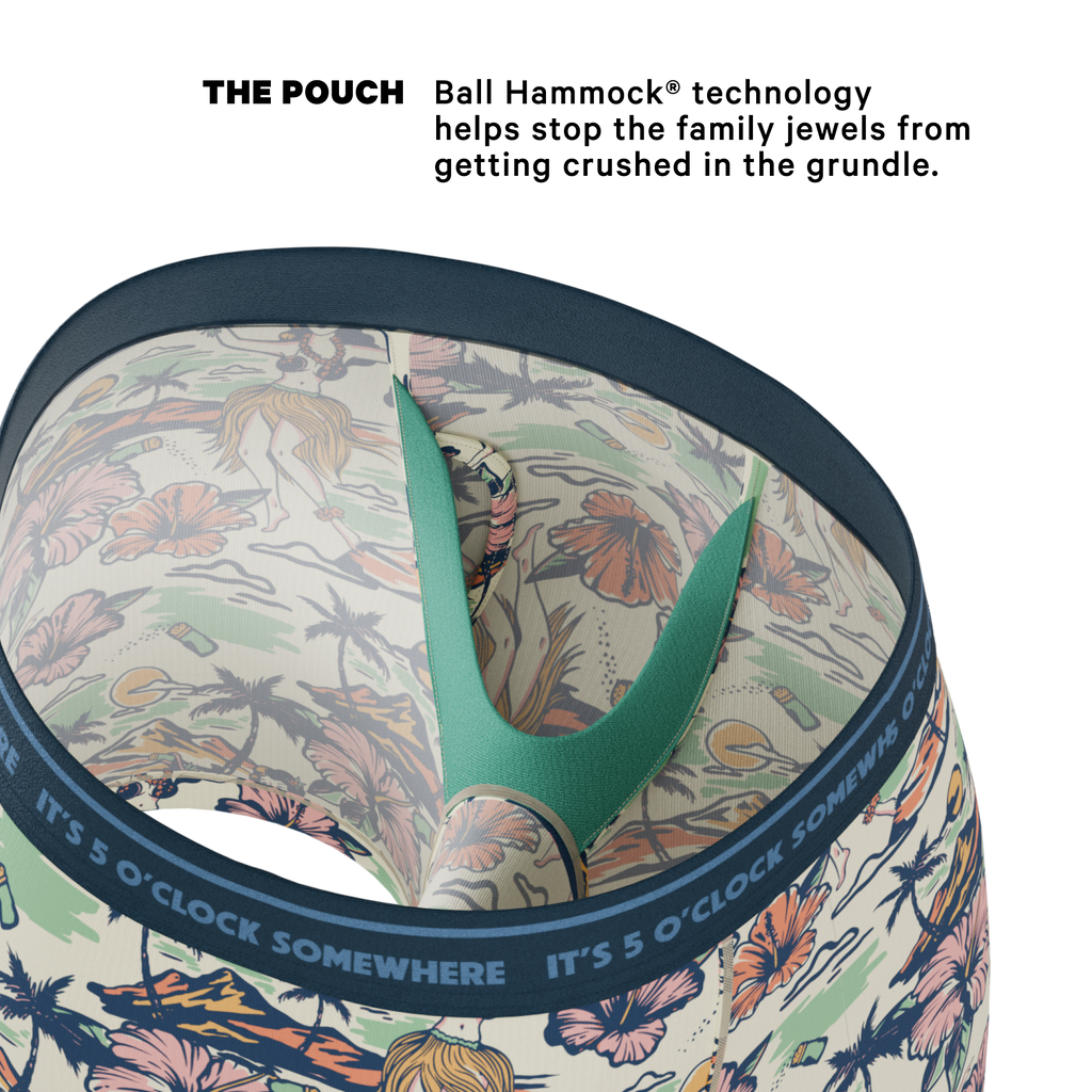 The Come Monday | Shinesty x Margaritaville® Ball Hammock® Pouch Underwear With Fly - Shinesty