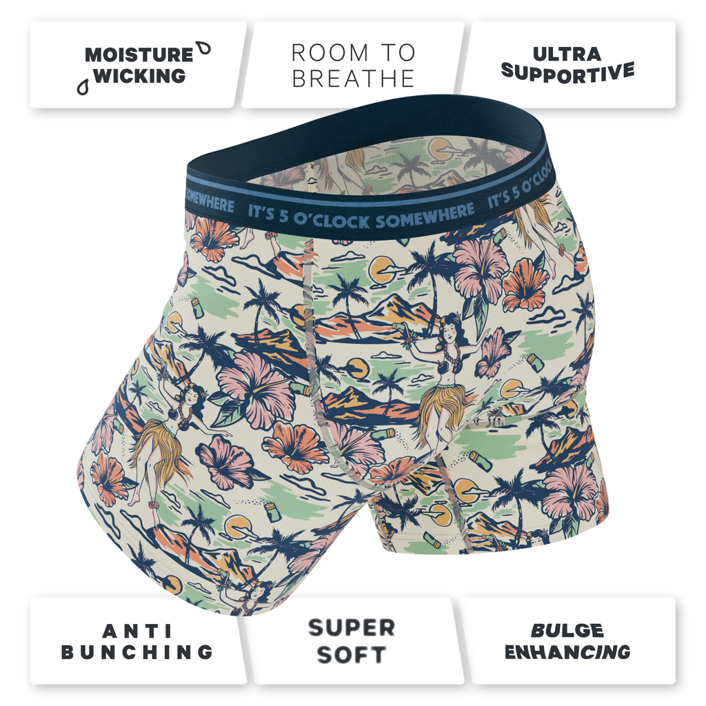 The Come Monday | Shinesty x Margaritaville® Ball Hammock® Pouch Underwear With Fly - Shinesty