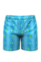The Conch Shell | Light Blue Retro Ball Hammock® Pouch 8" Swim Trunks - Shinesty