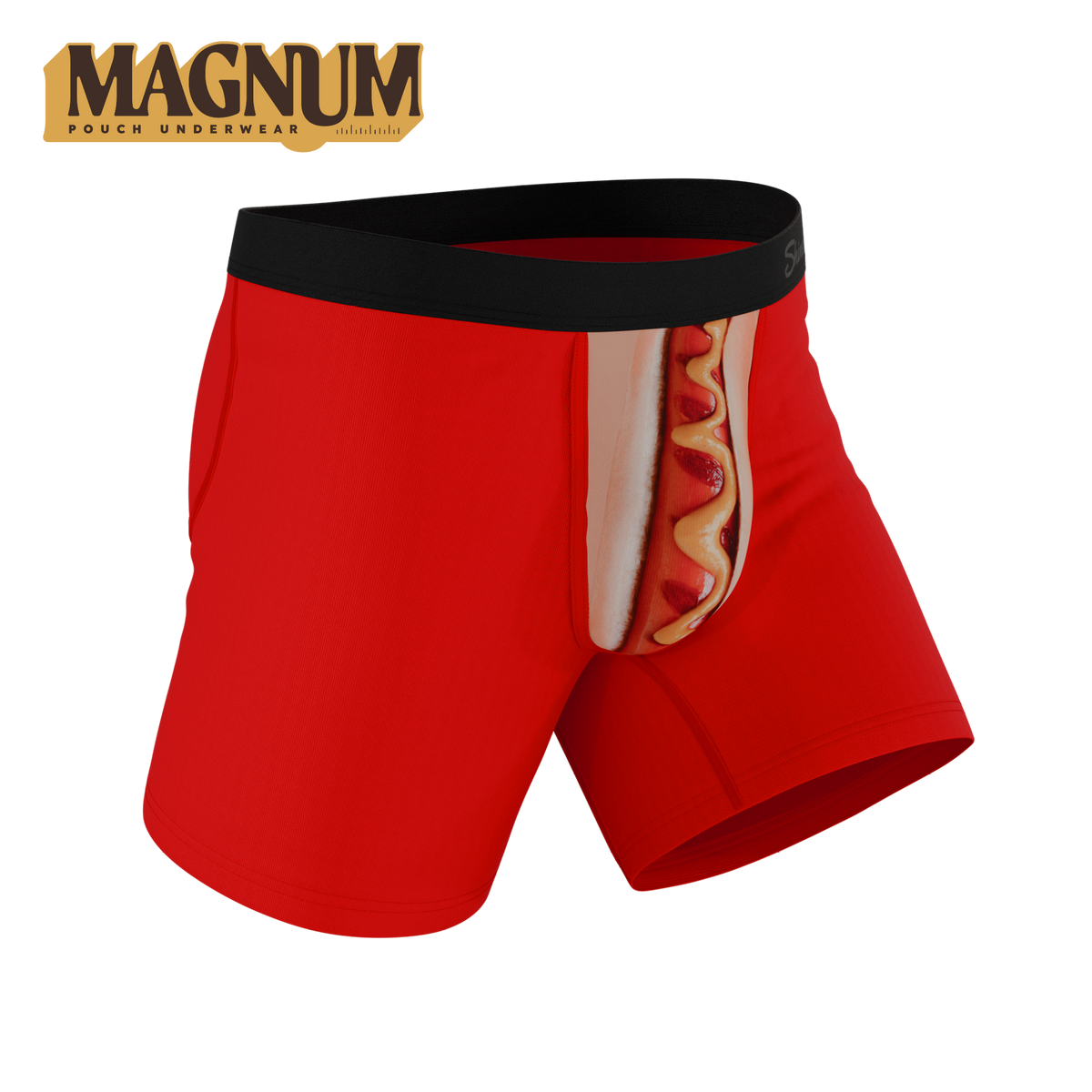 The Coney Islands | Hot Dog Ball Hammock® Magnum Big Pouch Underwear - Shinesty