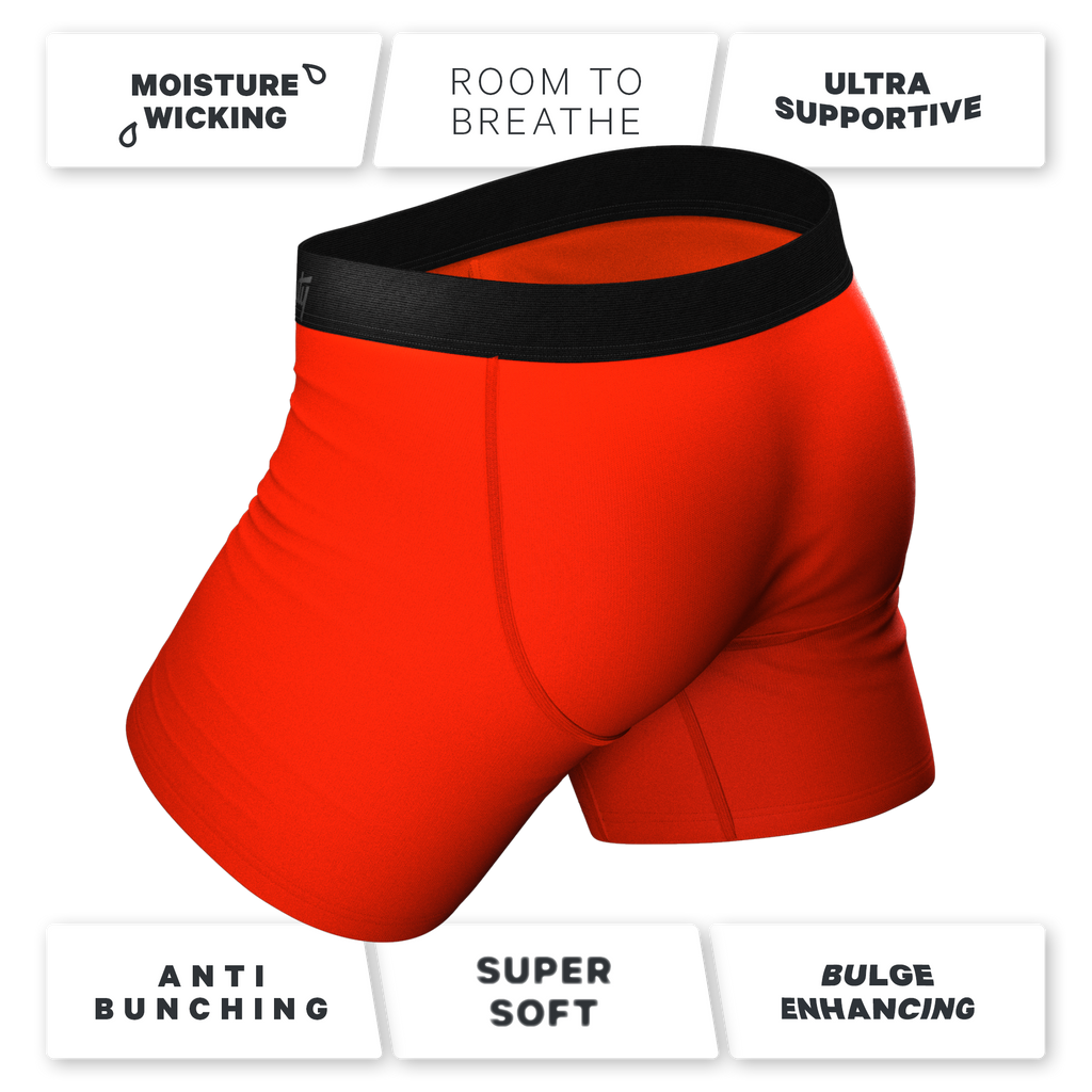 The Coney Islands | Hot Dog Ball Hammock® Pouch Underwear With Fly - Shinesty