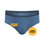 The Cool Cobalt | Slate Blue Ball Hammock® Pouch Underwear Briefs - Shinesty