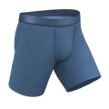 The Cool Cobalt | Slate Blue Ball Hammock® Boxer - Long Leg - Shinesty
