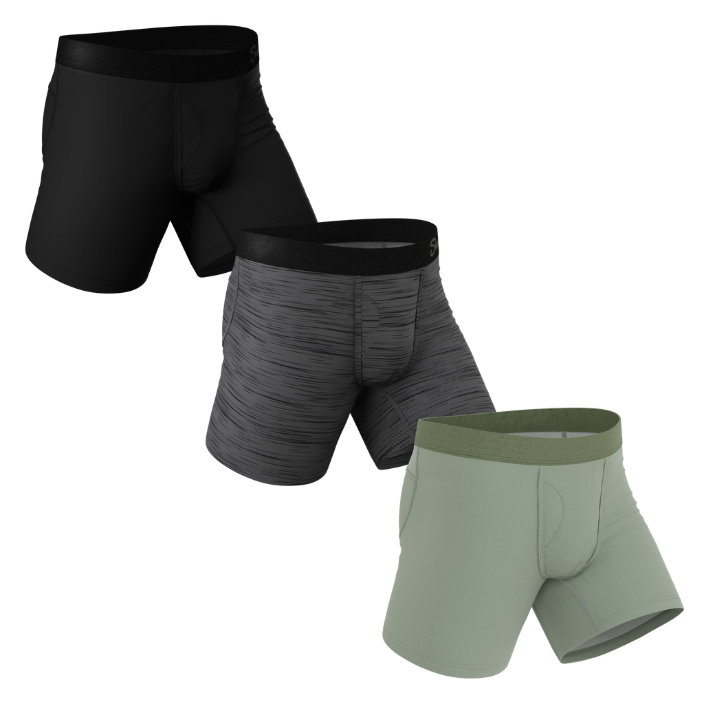 The Cool Neutrals | paradICE™ Cooling Ball Hammock® Underwear 3 Pack - Shinesty