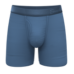 The Cool Cobalt | Slate Blue Ball Hammock® Pouch Underwear With Fly - Shinesty