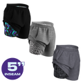 The Cooldown | Ball Hammock® 5 Inch Athletic Shorts 3 Pack - Shinesty