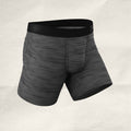 The Slate Charny | Graphite Textured paradICE™ Cooling Ball Hammock® Underwear - Shinesty