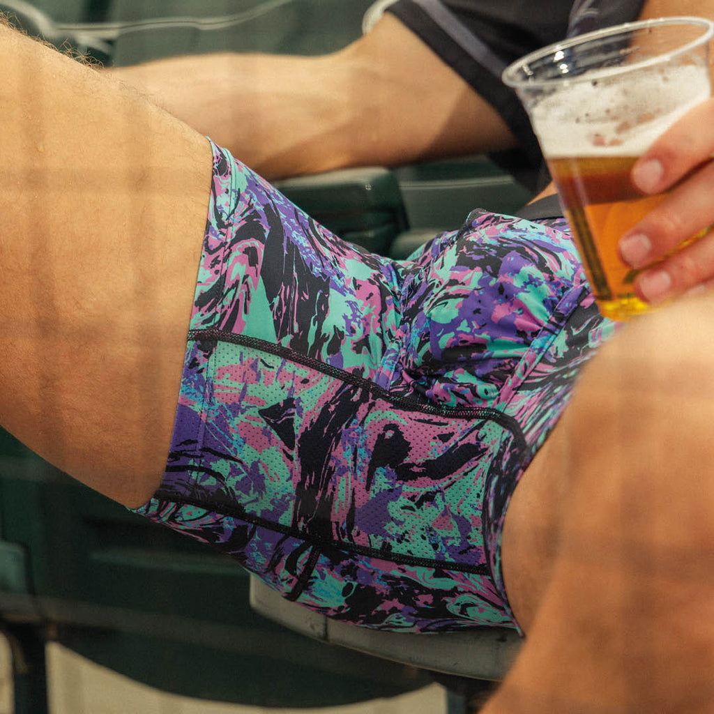 The Limestone | Retro Marbled paradICE™ Cooling Ball Hammock® Underwear - Shinesty