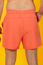 The Coral Reef | Coral And Aqua Ball Hammock® Pouch 5" Swim Trunks - Shinesty