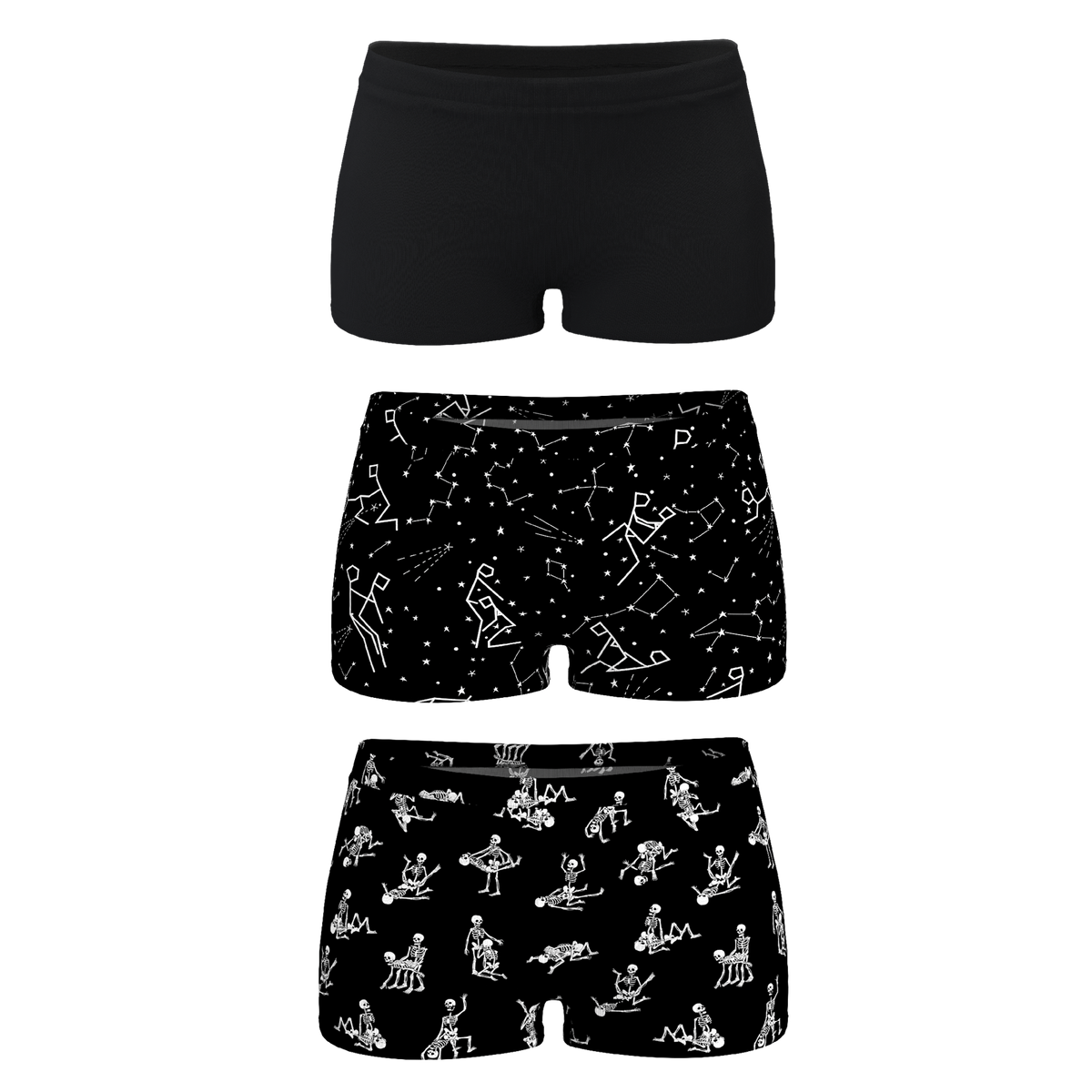 The Core Essentials | Boyshort Underwear 3 Pack - Shinesty